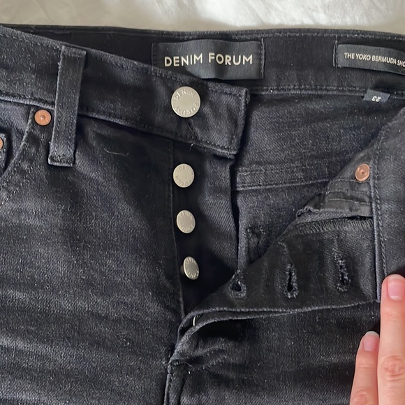 - long denim shorts - Picture 3 of 5